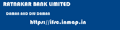 RATNAKAR BANK LIMITED  DAMAN AND DIU DAMAN    ifsc code